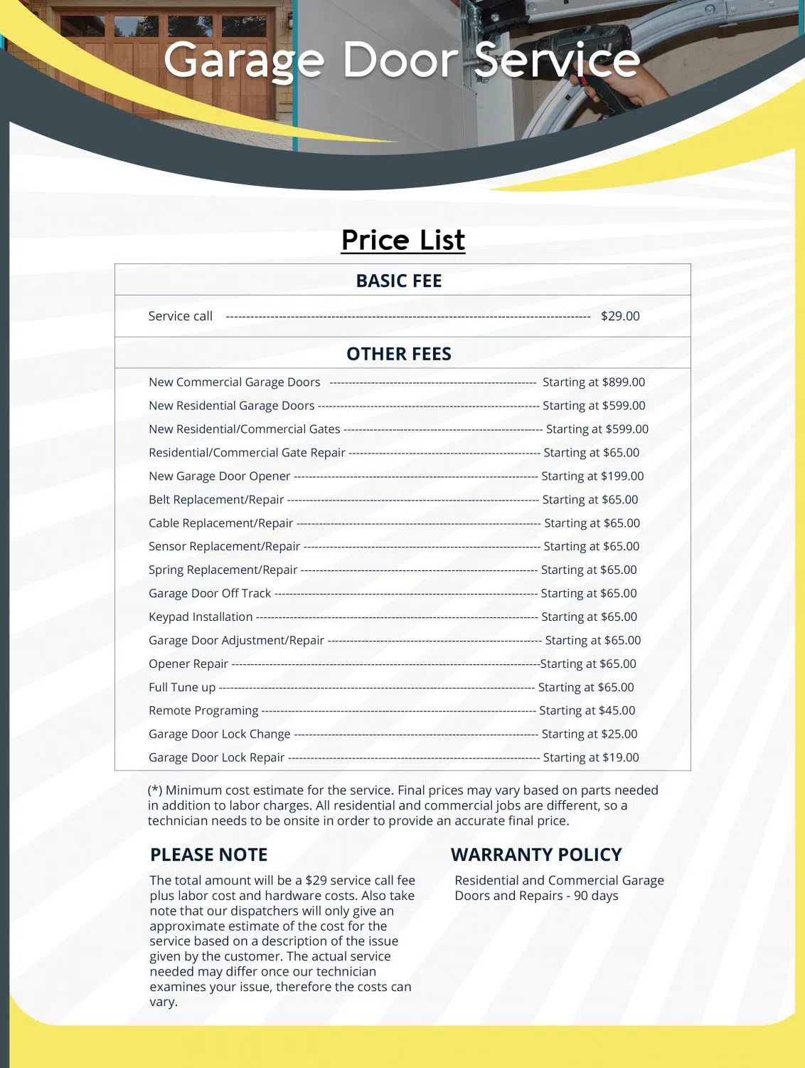 All County GarageDoor Repair Service Fishers, IN 317-426-1759